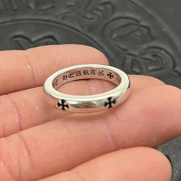 Chrome Hearts Cross Ring - Picture 1 of 9